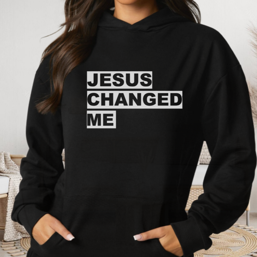 JESUS CHANGED ME HOODED SWEATSHIRT