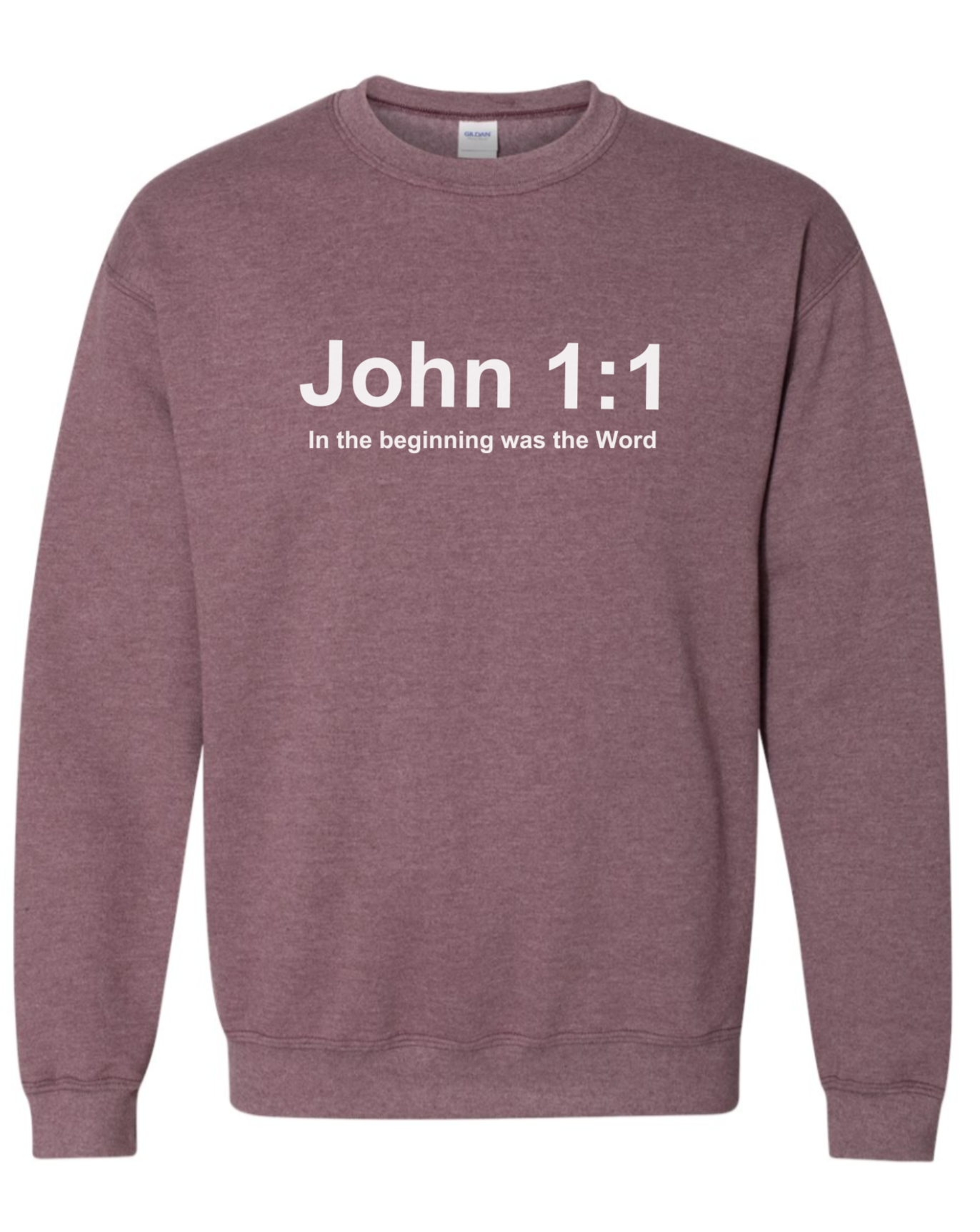 JOHN 1:1 CREWNECK